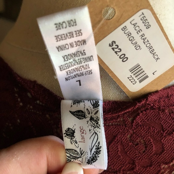 Lace Razorback Braletts - Picture 3 of 3